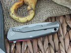 Lion Steel TRE Titanium frame Pink G10 slab Bohler M390 steel TRE-GPK image 2