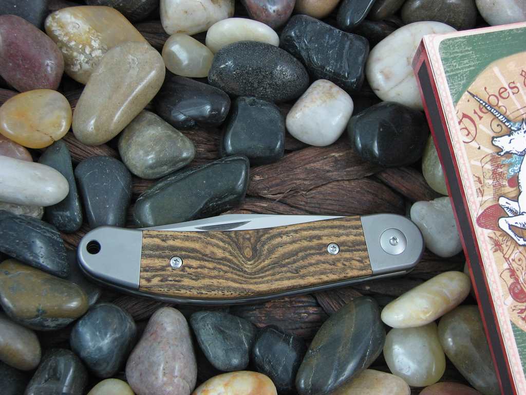 Viper Knives Sowbelly Bocote Wood handles M390 blade steel VPCK0712BO image 2