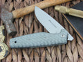 Viper Cutlery Dan1 Clip Silver Twill G10 handles N690 steel Satin 5928STW image 0