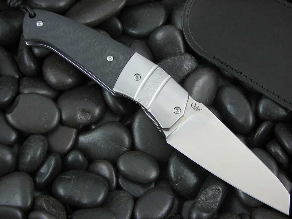 Viper Cutlery Novis Linerlock Carbon Fiber Handles Satin M390 Steel V5974FC image 1