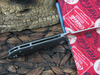 Maserin Cutlery Sport Spear  Black G10 440C steel Satin 42002G10N image 3