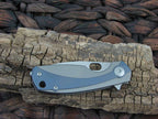 Viper Cutlery Lille Framelock Blue Titanium Handles Satin M390 Steel V5962TIBL image 2