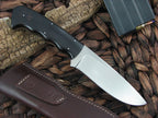 Arno Bernard Cutlery Hippo Giant Ebony Wood handles N690 steel 1307 image 2
