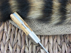 Maserin Cutlery Hunter 1 blade Olive Wood handles 440C steel Satin finish 759-OL image 3