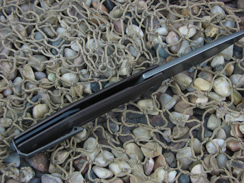 lionSteel Cutlery MYTO Framelock Earth Brown Aluminum Handles M390 Steel MT01AEB image 3