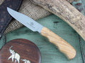 Arno Bernard Knives Vulture Scavenger Wild Olive Wood handles N690 steel 4315 image 4