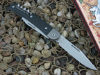 lionSteel Cutlery 3 Blade Jack Titanium Bolsters Black G10 Handles M390 Steel JK3GBK image 1