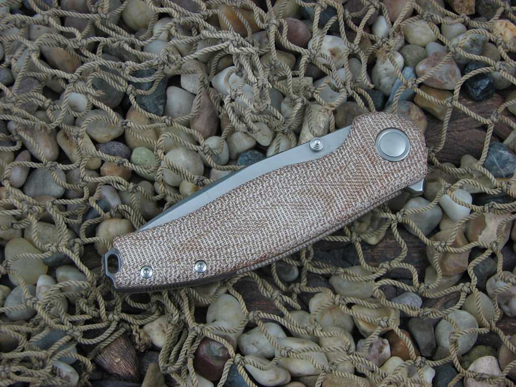 Viper Cutlery Vale Natural Canvas Micarta handles Magnacut blade steel V6006CN image 2