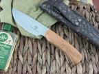 Arno Bernard Knives Warthog Grazer Wild Olive Wood handles N690 steel 3315 image 0