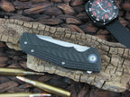 Viper Cutlery Larius Linerlock Carbon Fiber Handles Satin M390 Steel V5958FC image 2