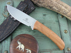 Arno Bernard Cutlery Pro Hunter Eland Wild Olive Wood handles N690 steel 6215 image 4