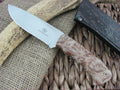 Arno Bernard Cutlery Hippo Giant Maple Burl handles N690 steel 1308 image 10