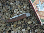 lionSteel Cutlery 3 Blade Jack Titanium Bolsters Santos Wood Handles M390 Steel JK3ST image 2