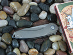 MKM Viper Voxnaes Timavo Linerlock Stonewash Titanium Handles Stonewash M390 Steel MKVP02TSW image 2