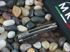 MKM lionSteel Jesper Voxnaes Colvera Framelock Green Canvas Micarta Handles Stonewash M390 Steel MKLS02GCT image 2