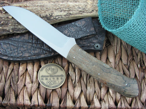 Arno Bernard Cutlery Predator Croc Spalted Maple Wood 2414 image 1
