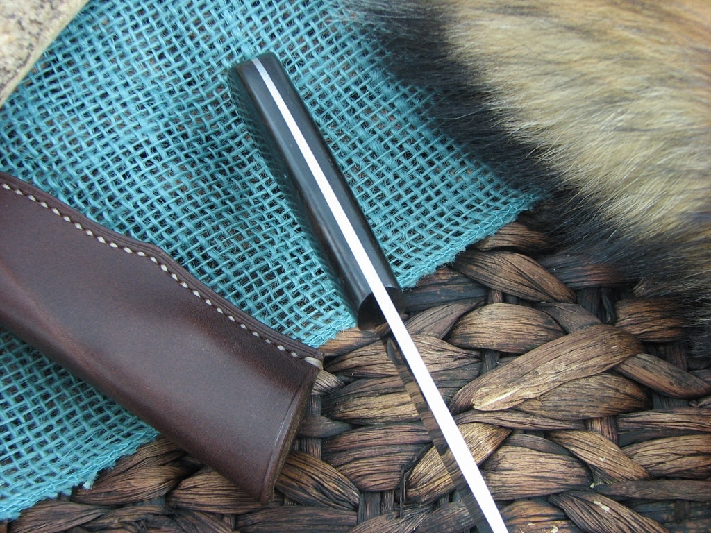 Arno Bernard Knives Nyala Grazer Ebony Wood handles N690 steel 3107 image 8