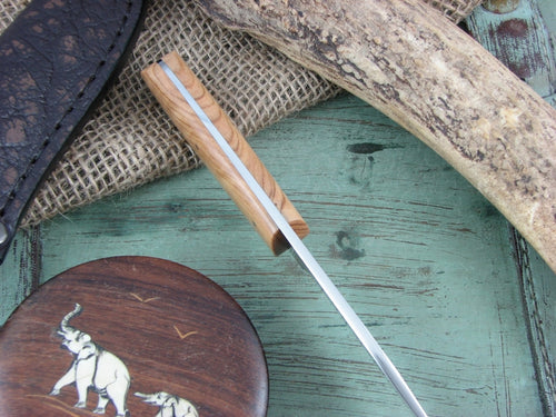 Arno Bernard Knives Vulture Scavenger Wild Olive Wood handles N690 steel 4315 image 2