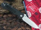 Maserin Cutlery Sport Spear  Black G10 440C steel Satin 42002G10N image 1