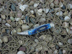 Case Cutlery 2000 Blue Jigged Bone Tiny Toothpick with TruSharp steel 610098