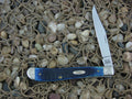 Case Cutlery 2000 Blue Jigged Bone Slimline Trapper TruSharp Steel 61048