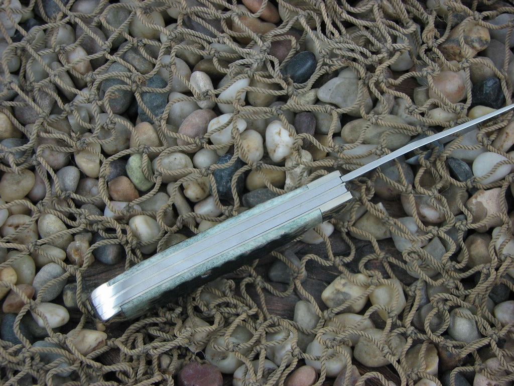 Case Collectors Club 2004 Green Bone Mini Trapper with TruSharp steel 6207 07502