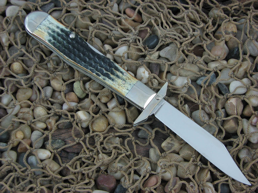 Case Collectors Club 2002 Burnt Moss Bone Cheetah with TruSharp steel 6111.5L 01524