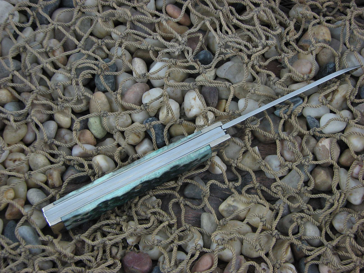 Case Collectors Club 2003 Green Jigged Bone Doctors with TruSharp steel 6285 01961