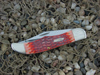 Case Cutlery 2003 Chestnut Bone Folding Hunter with TruSharp steel 6165