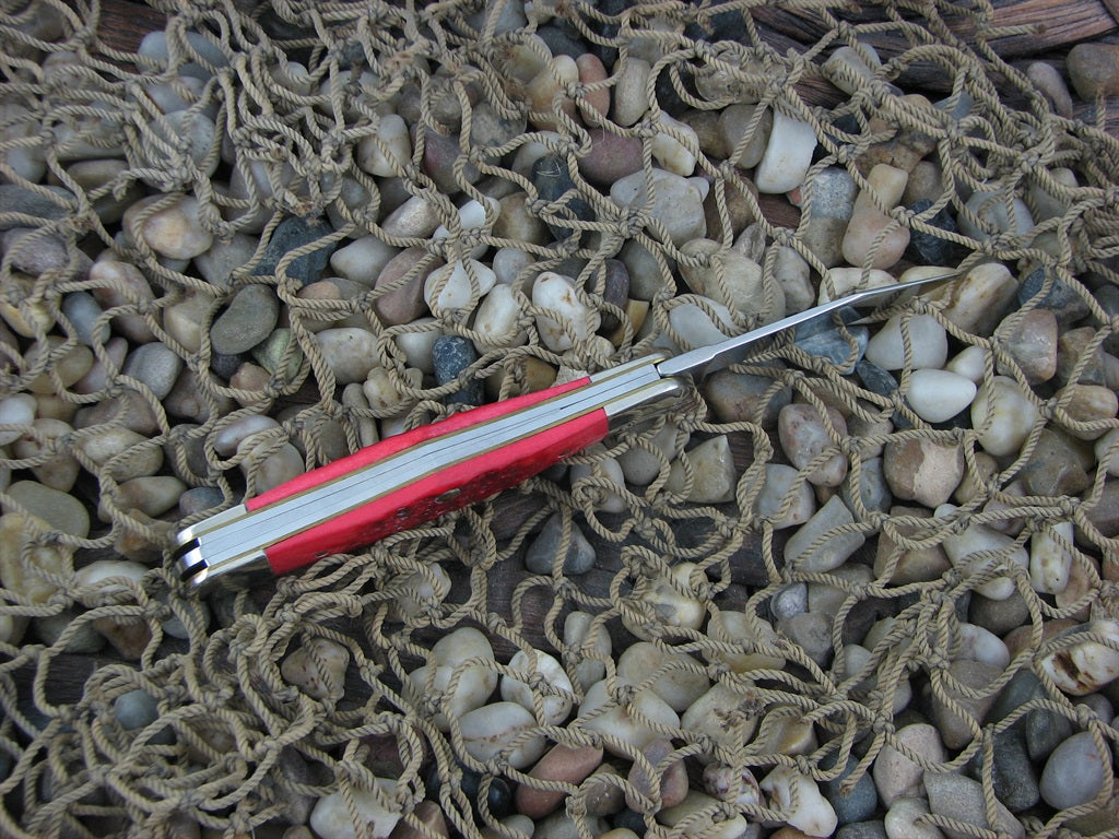 Case Cutlery 2000 Red Bone Whittler with TruSharp steel 6383