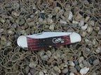 Case XX 2011 Walnut Jigged Bone Large Saddlehorn with TruSharp steel 61100 CA13160