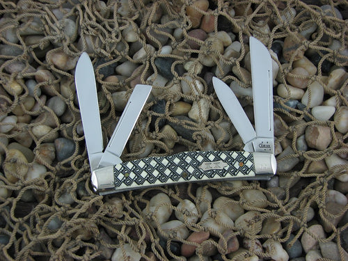 Case Cutlery 2006 Celtic Maze Bone Congress with TruSharp steel 64052 