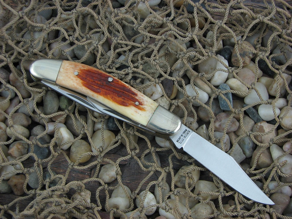 Eagle Brand Cutlery  Bonestag Stockman with Stainless steel  974-PB