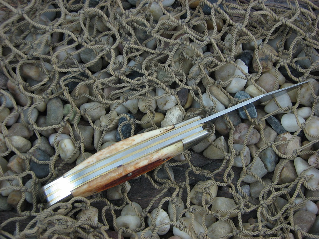 Eagle Brand Cutlery  Bonestag Stockman with Stainless steel  974-PB