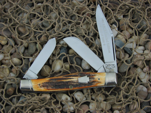 Schatt and Morgan 1992 Stag Large Stockman with 420HC steel  