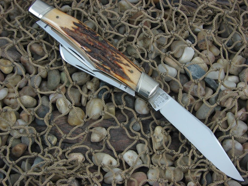 Schatt and Morgan 1992 Stag Large Stockman with 420HC steel