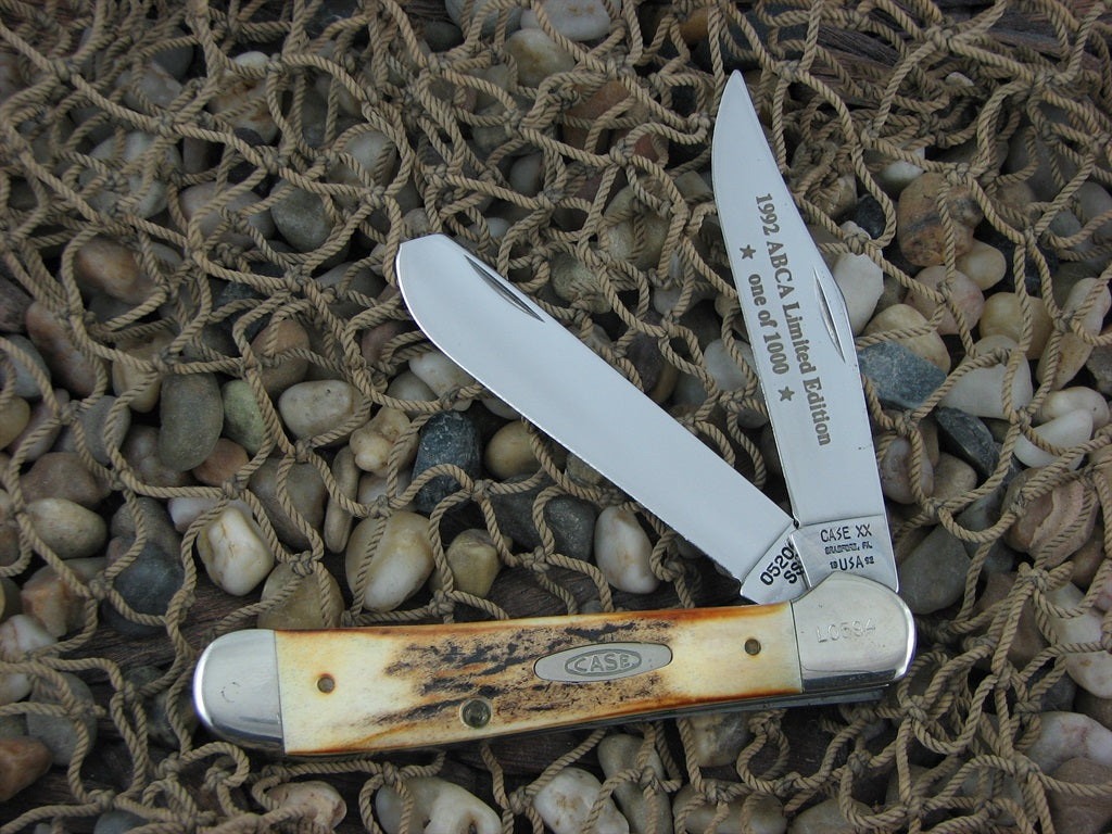 Case XX 1992 Stag Copperhead with TruSharp steel 05200