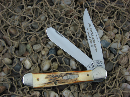 Case XX 1992 Stag Copperhead with TruSharp steel 05200