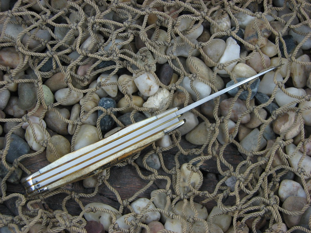 Case Cutlery 2008 Stag Swayback Jack with TruSharp steel 62117 CA95526