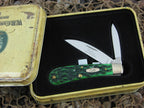 Case Cutlery 2008 Bermuda Green Bone Swayback Jack with TruSharp steel 62117 CA79730