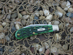 Case Cutlery 2008 Bermuda Green Bone Swayback Jack with TruSharp steel 62117 CA79730