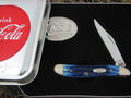 Case XX 2002 Blue Bone Peanut with TruSharp steel 6120 