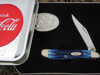 Case XX 2002 Blue Bone Peanut with TruSharp steel 6120 