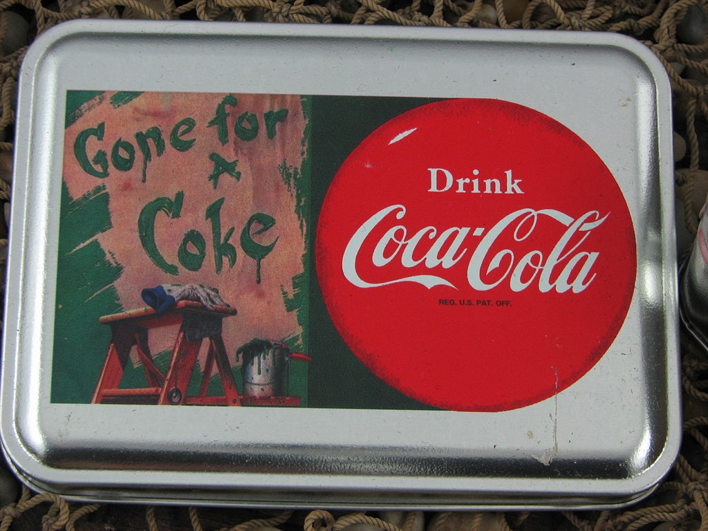 Case XX Coca Cola 2002 Blue Bone Peanut with TruSharp steel 6120