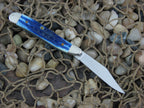 Case XX Coca Cola 2002 Blue Bone Peanut with TruSharp steel 6120