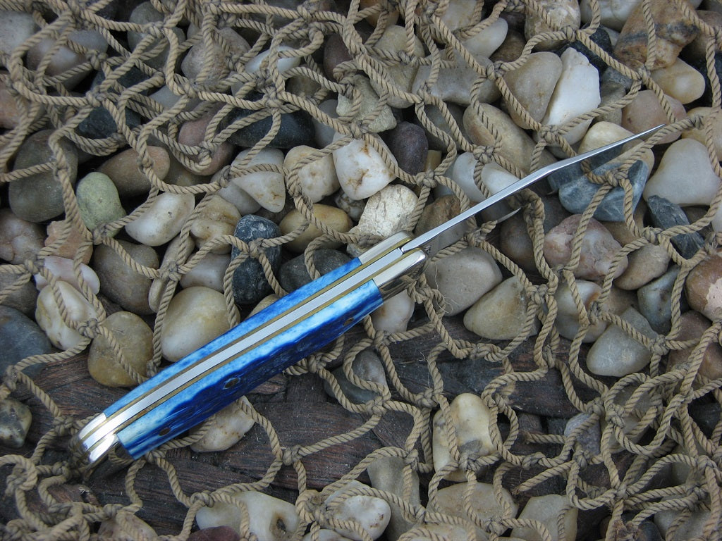 Case XX Coca Cola 2002 Blue Bone Peanut with TruSharp steel 6120