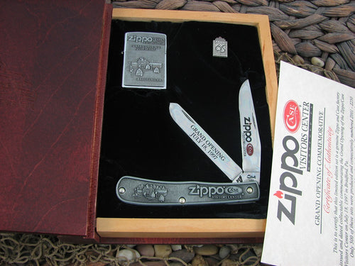 Case Cutlery 1997 Pewter Trapper with TruSharp steel R254 