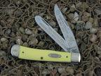 Case Cutlery Sam Colt 1994 Yellow Delrin Trapper with TruSharp steel 3254