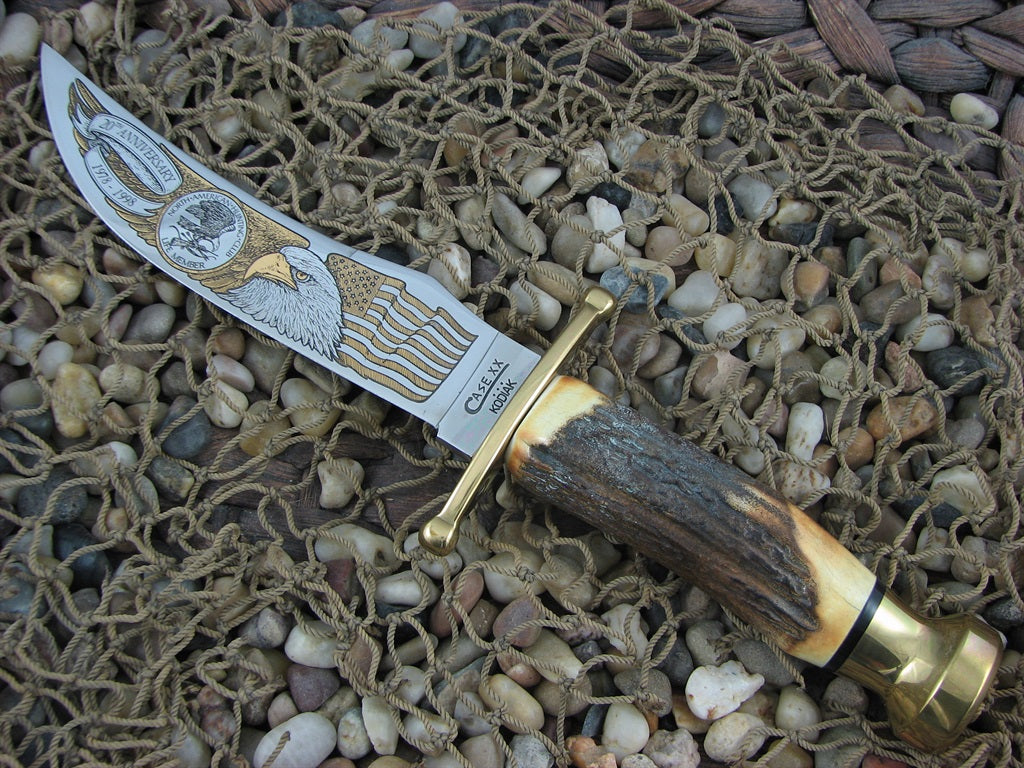 Case XX Kodiak Hunter Polished TruSharp Sambar Stag NAHC