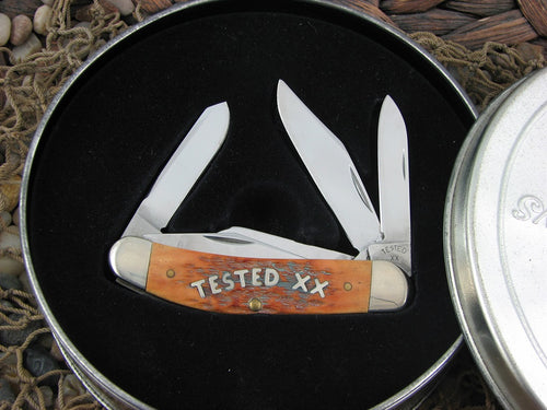 Case Cutlery 2003 Midnight Bone Sowbelly with TruSharp steel 6539 